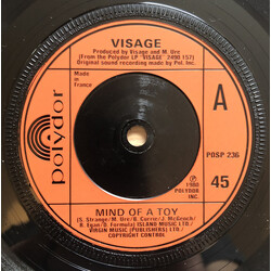Visage Mind Of A Toy Vinyl USED