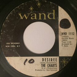The Charts Desiree / Fell In Love With You Baby USED VINYL 7INCH 45 RPM SINGLE STYRENE