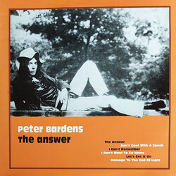 Peter Bardens The Answer Vinyl LP USED