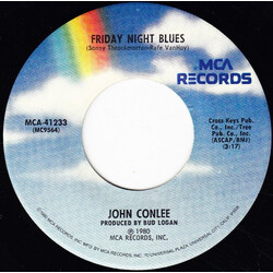 John Conlee Friday Night Blues USED VINYL 7INCH SINGLE 45 RPM