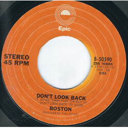 Boston Don't Look Back / The Journey USED VINYL 7INCH 45 RPM SINGLE STYRENE STEREO