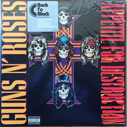 Guns N' Roses Appetite For Destruction Vinyl LP USED