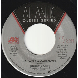 Bobby Darin If I Were A Carpenter / Dream Lover USED VINYL 7INCH 45 RPM
