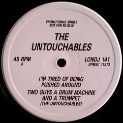 2 Men A Drum Machine And A Trumpet I'm Tired Of Being Pushed Around Vinyl 12" USED
