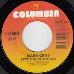 Mark Gray (4) Left Side Of The Bed USED VINYL 7INCH 45 RPM SINGLE