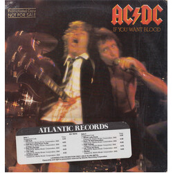 AC/DC If You Want Blood You've Got It Vinyl LP USED