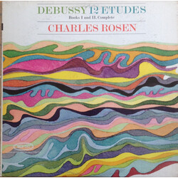 Charles Rosen Debussy 12 Etudes (Books I And II, Complete) Vinyl LP USED
