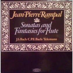 Jean-Pierre Rampal Sonatas And Fantasies For Flute Vinyl LP USED