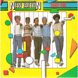 New Edition Candy Girl Vinyl 7" USED