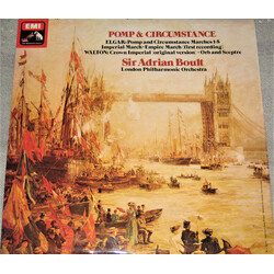 Sir Edward Elgar / Sir William Walton / Sir Adrian Boult / The London Philharmonic Orchestra Pomp & Circumstance Vinyl LP USED
