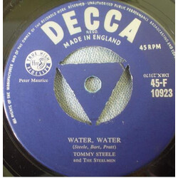 Tommy Steele And The Steelmen Water, Water Vinyl 7" USED
