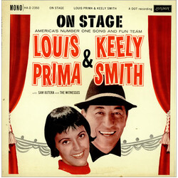 Louis Prima & Keely Smith On Stage Vinyl LP USED