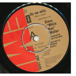 Steve Waller Dy-no-mite USED VINYL 7INCH 45 RPM PROMO