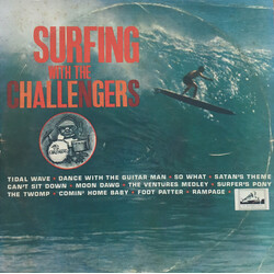 The Challengers Surfing With The Challengers Vinyl LP USED