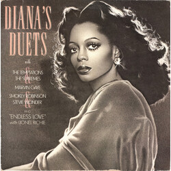 Diana Ross Diana's Duets Vinyl LP USED