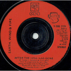 Earth, Wind & Fire After The Love Has Gone USED VINYL 7INCH 45 RPM