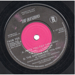 The Questions (2) Price You Pay USED VINYL 7INCH PROMO