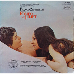 Nino Rota Romeo & Juliet Vinyl LP USED