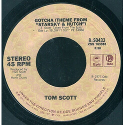 Tom Scott Gotcha (Theme From "Starsky & Hutch") USED VINYL 7INCH 45 RPM