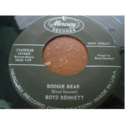 Boyd Bennett Boogie Bear USED VINYL 7INCH 45 RPM