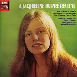 Jacqueline Du Pré A Jacqueline Du Pré Recital Vinyl LP USED