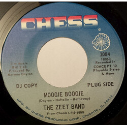 The Zeet Band Moogie Boogie / Piggie Woogie USED VINYL 7INCH 45 RPM SINGLE PROMO