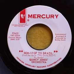 Quincy Jones And His Orchestra Non-Stop To Brazil USED VINYL 7INCH 45 RPM PROMO