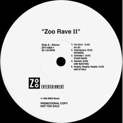 Various Zoo Rave II Vinyl LP USED