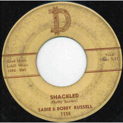 Sadie Russell / Bobby Russell Shackled USED VINYL 7INCH 45 RPM