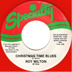 Roy Milton Christmas Time Blues / New Year's Resolution Blues USED VINYL 7INCH 45 RPM REISSUE