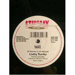 Cutty Ranks War Vinyl 12" USED