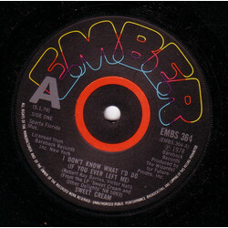 Sweet Cream I Don't Know What I'd Do (If You Ever Left Me) Vinyl 7" USED