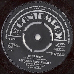 The Gentlemen & Their Ladies Loose Booty VINYL 7" USED