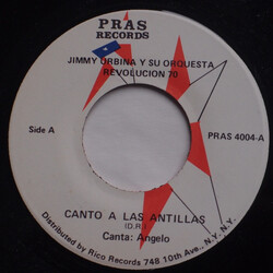Jimmy Urbina / Orquesta Revolución 70 Canto A Las Antillas USED VINYL 7INCH 45 RPM