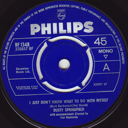 Dusty Springfield I Just Don't Know What To Do With Myself USED VINYL 7INCH 45 RPM SINGLE MONO