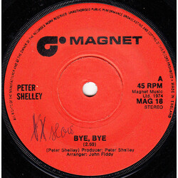 Peter Shelley Bye, Bye USED VINYL 7INCH 45 RPM