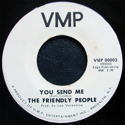 The Friendly People You Send Me / Mr. Moonlight Vinyl 7" USED