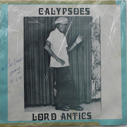 Lord Antics / The Merry Boys Calypsoes Too Hot To Hold Vinyl LP USED