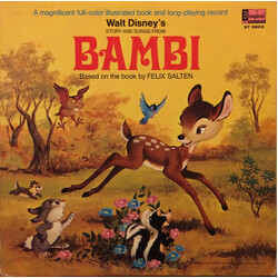 Jimmie Dodd Walt Disney's Story And Songs From Bambi Vinyl LP USED