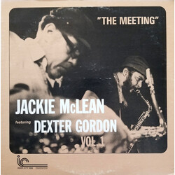 Jackie McLean / Dexter Gordon The Meeting Vol. 1 Vinyl LP USED