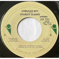 Stanley Clarke Jamaican Boy USED VINYL 7INCH 45 RPM STEREO