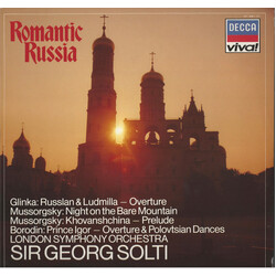 Mikhail Ivanovich Glinka / Modest Mussorgsky / Alexander Borodin / The London Symphony Orchestra / Georg Solti Romantic Russia Vinyl LP USED