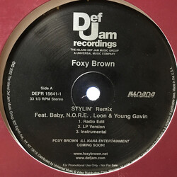 Foxy Brown / Baby (2) / N.O.R.E. / Loon / Young Gavin Stylin' (Remix) Vinyl 12" USED