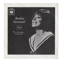 Barbra Streisand People USED VINYL 7INCH 45 RPM SINGLE