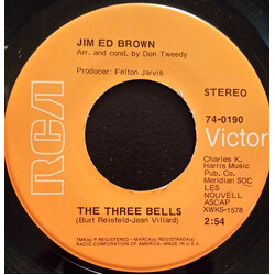 Jim Ed Brown The Three Bells USED VINYL 7INCH 45 RPM SINGLE