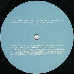 Takkyu Ishino Feeling USED VINYL 12INCH 33 S RPM 45 RPM