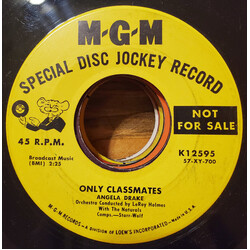 Angela Drake Only Classmates USED VINYL 7INCH 45 RPM SINGLE PROMO