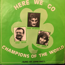 John Watt (8) Here We Go, Here We Go Young Barry Vinyl 7" USED