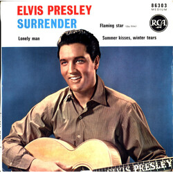 Elvis Presley / The Jordanaires Surrender USED VINYL 7INCH 45 RPM EP MONO
