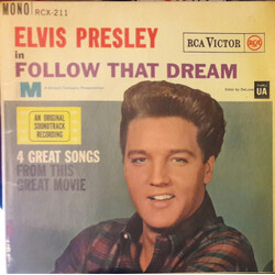 Elvis Presley Follow That Dream USED VINYL 7INCH 45 RPM EP MONO
